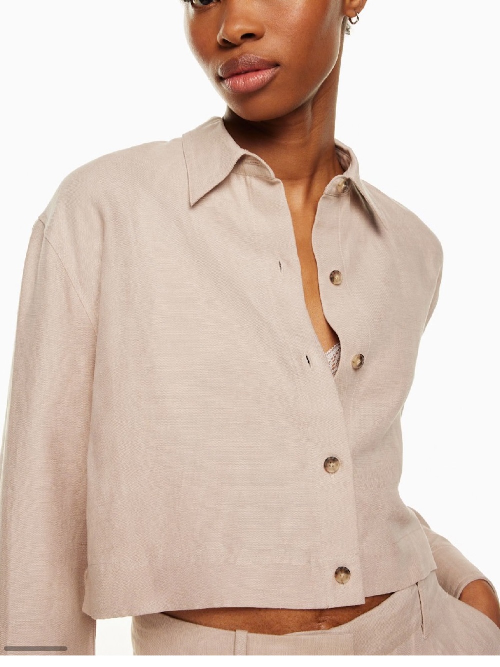 wilfred proposal linen shirt m